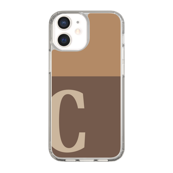 Slim Protection Case［ Original - initial two tone - C brown ］