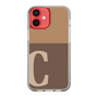 Slim Protection Case［ Original - initial two tone - C brown ］