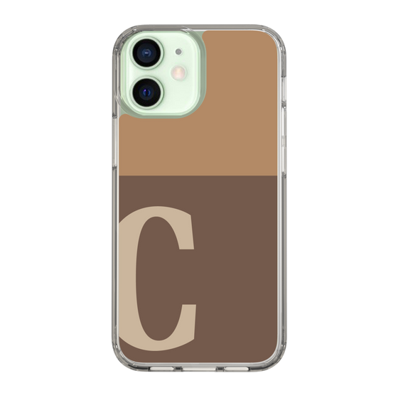Slim Protection Case［ Original - initial two tone - C brown ］