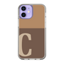 Slim Protection Case［ Original - initial two tone - C brown ］