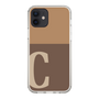 Slim Protection Case［ Original - initial two tone - C brown ］