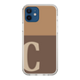 Slim Protection Case［ Original - initial two tone - C brown ］