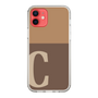 Slim Protection Case［ Original - initial two tone - C brown ］