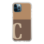 Slim Protection Case［ Original - initial two tone - C brown ］