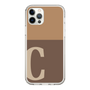 Slim Protection Case［ Original - initial two tone - C brown ］