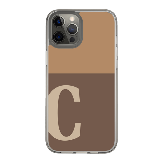 Slim Protection Case［ Original - initial two tone - C brown ］