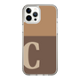 Slim Protection Case［ Original - initial two tone - C brown ］