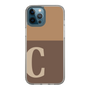 Slim Protection Case［ Original - initial two tone - C brown ］
