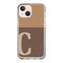 Slim Protection Case［ Original - initial two tone - C brown ］