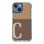 Slim Protection Case［ Original - initial two tone - C brown ］