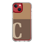 Slim Protection Case［ Original - initial two tone - C brown ］