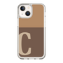 Slim Protection Case［ Original - initial two tone - C brown ］