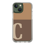 Slim Protection Case［ Original - initial two tone - C brown ］