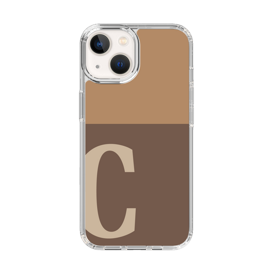 Slim Protection Case［ Original - initial two tone - C brown ］