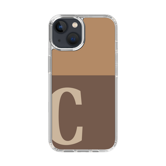 Slim Protection Case［ Original - initial two tone - C brown ］
