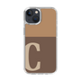 Slim Protection Case［ Original - initial two tone - C brown ］