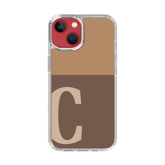 Slim Protection Case［ Original - initial two tone - C brown ］