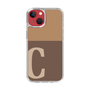 Slim Protection Case［ Original - initial two tone - C brown ］
