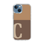 Slim Protection Case［ Original - initial two tone - C brown ］