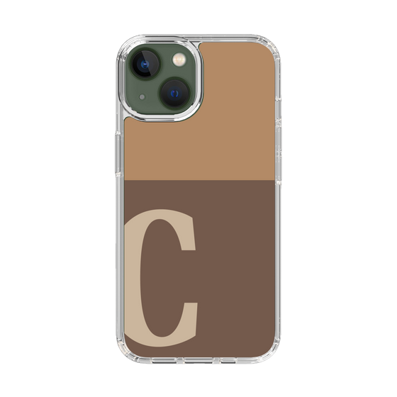 Slim Protection Case［ Original - initial two tone - C brown ］
