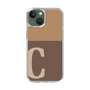 Slim Protection Case［ Original - initial two tone - C brown ］