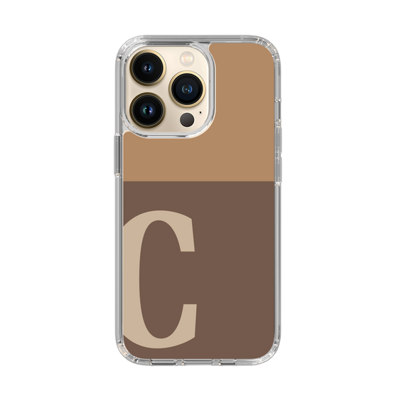 Slim Protection Case［ Original - initial two tone - C brown ］