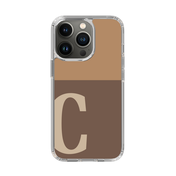 Slim Protection Case［ Original - initial two tone - C brown ］