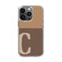 Slim Protection Case［ Original - initial two tone - C brown ］