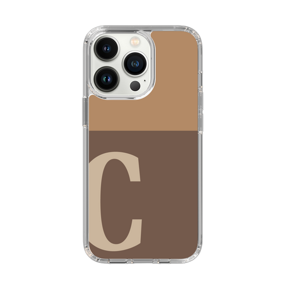 Slim Protection Case［ Original - initial two tone - C brown ］