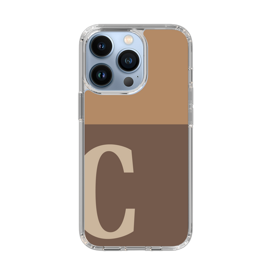 Slim Protection Case［ Original - initial two tone - C brown ］