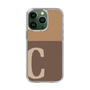 Slim Protection Case［ Original - initial two tone - C brown ］