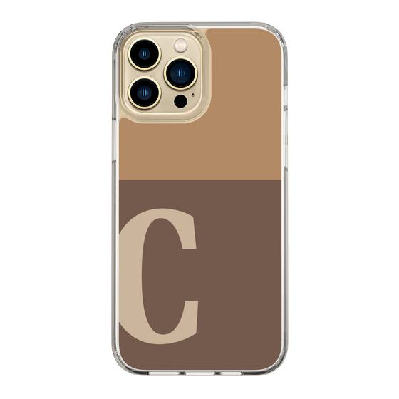 Slim Protection Case［ Original - initial two tone - C brown ］