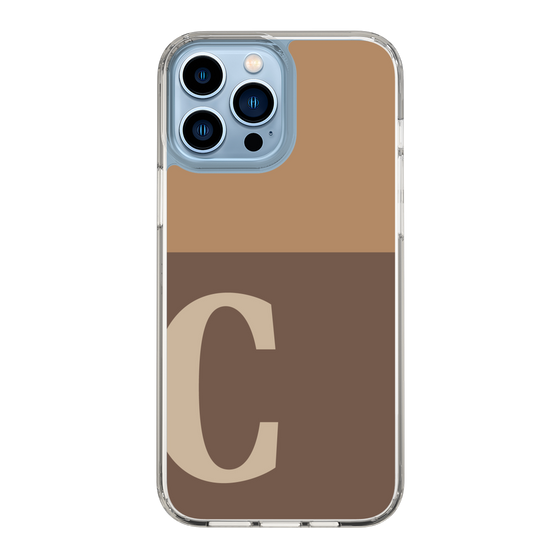 Slim Protection Case［ Original - initial two tone - C brown ］