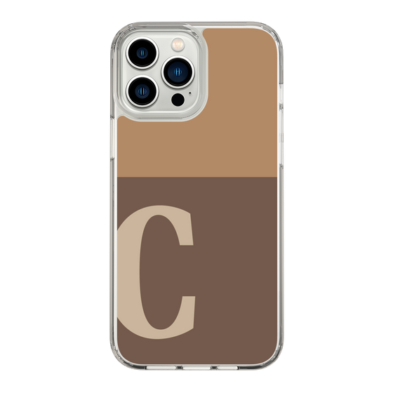 Slim Protection Case［ Original - initial two tone - C brown ］