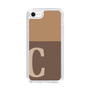 Slim Protection Case［ Original - initial two tone - C brown ］