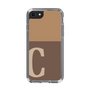 Slim Protection Case［ Original - initial two tone - C brown ］