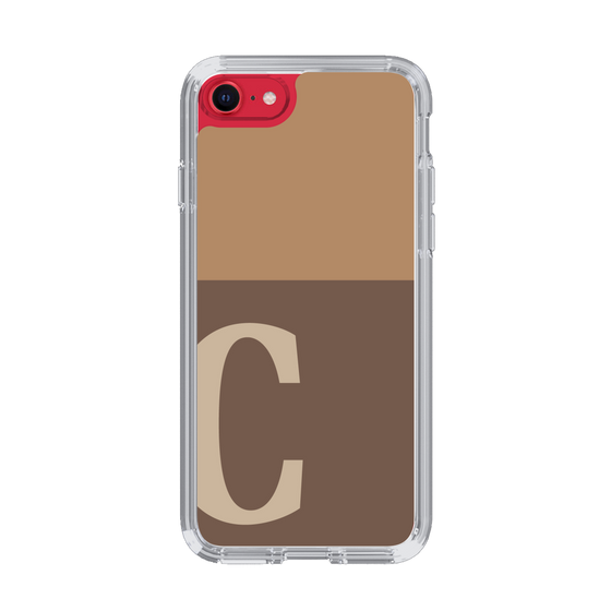 Slim Protection Case［ Original - initial two tone - C brown ］
