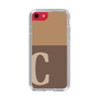 Slim Protection Case［ Original - initial two tone - C brown ］