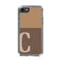 Slim Protection Case［ Original - initial two tone - C brown ］