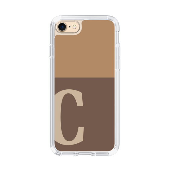 Slim Protection Case［ Original - initial two tone - C brown ］
