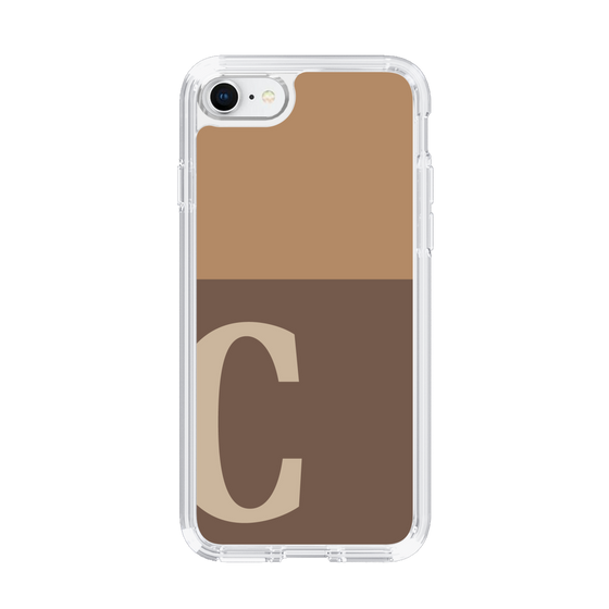 Slim Protection Case［ Original - initial two tone - C brown ］