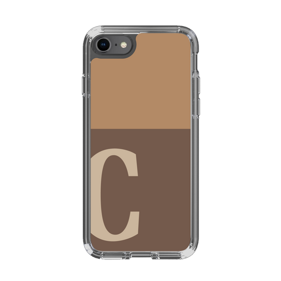 Slim Protection Case［ Original - initial two tone - C brown ］