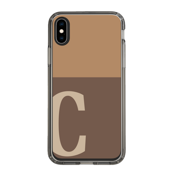 Slim Protection Case［ Original - initial two tone - C brown ］
