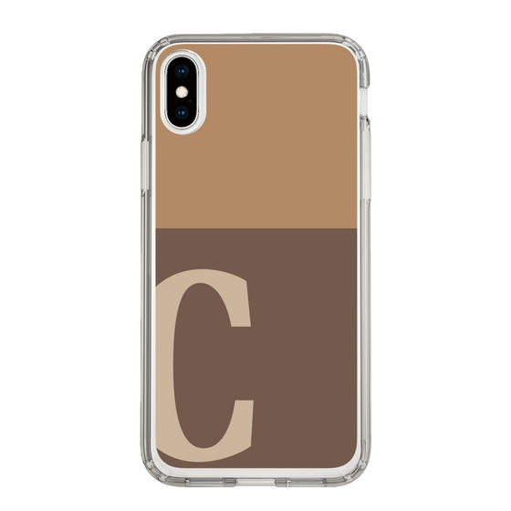 Slim Protection Case［ Original - initial two tone - C brown ］