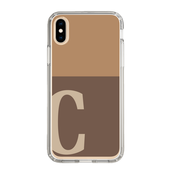 Slim Protection Case［ Original - initial two tone - C brown ］