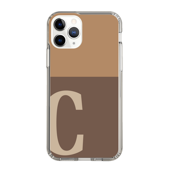 Slim Protection Case［ Original - initial two tone - C brown ］