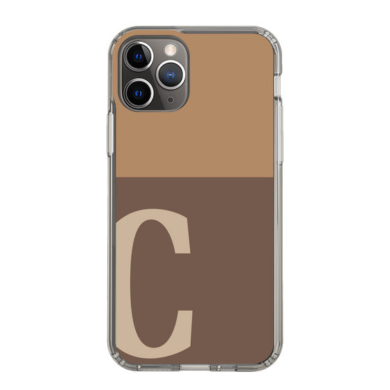 Slim Protection Case［ Original - initial two tone - C brown ］