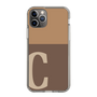 Slim Protection Case［ Original - initial two tone - C brown ］