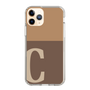 Slim Protection Case［ Original - initial two tone - C brown ］