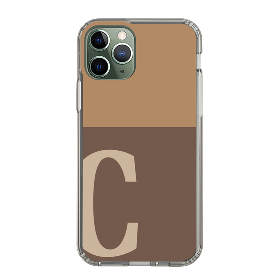 Slim Protection Case［ Original - initial two tone - C brown ］
